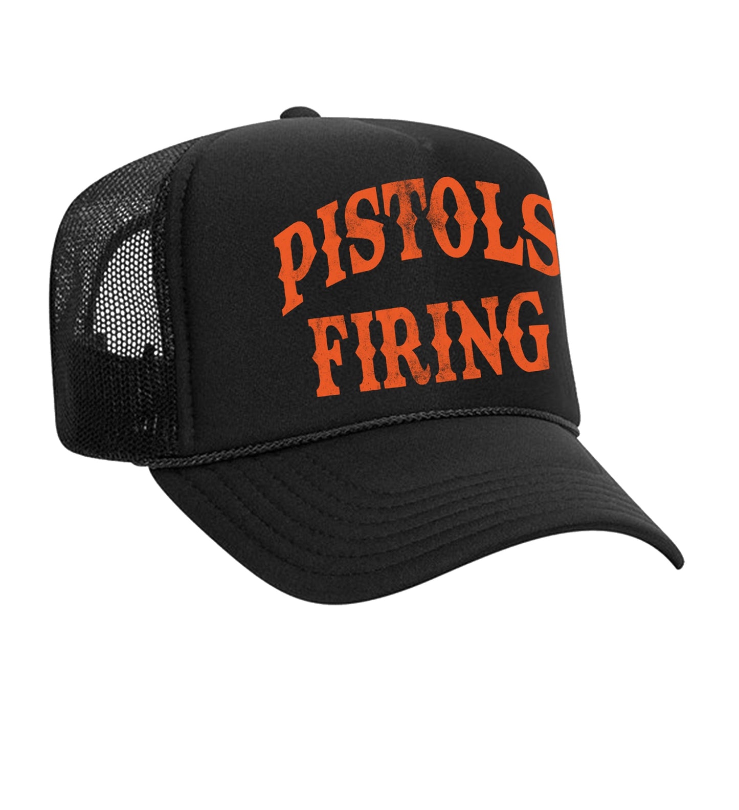 PISTOLS FIRING WESTERN ON THE TRUCKER