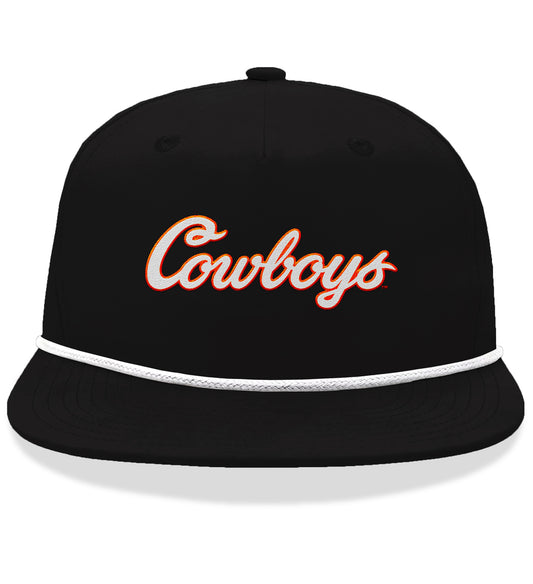 Cowboy Script Back 9 Hat
