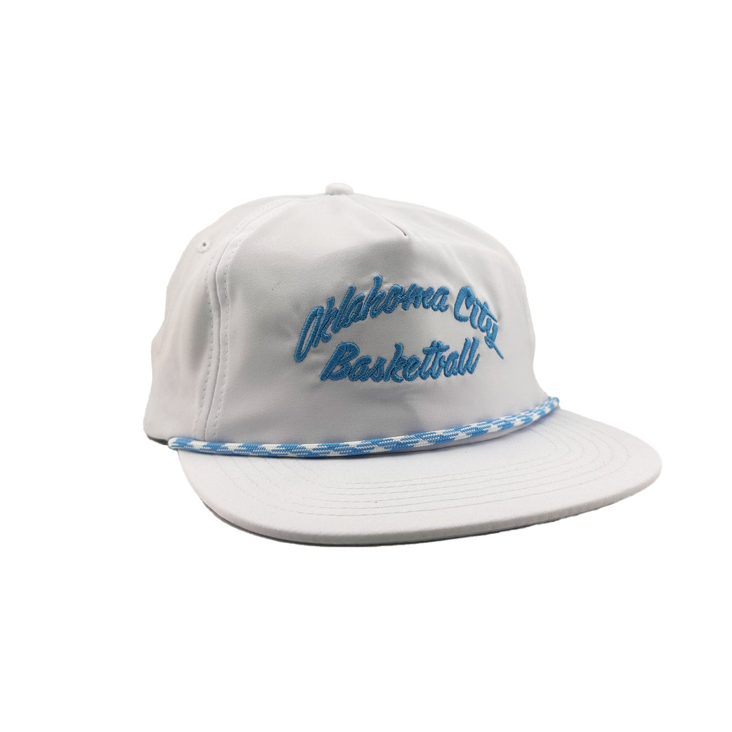 OKC Basketball Script Vintage Rope Hat