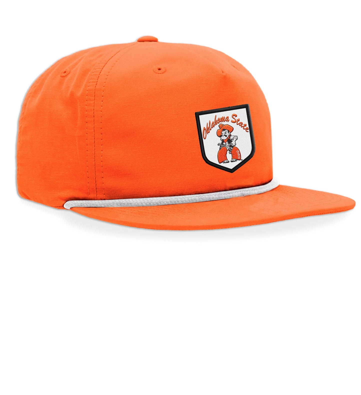 PISTOL PETE SHIELD BADGE ON THE GOAT