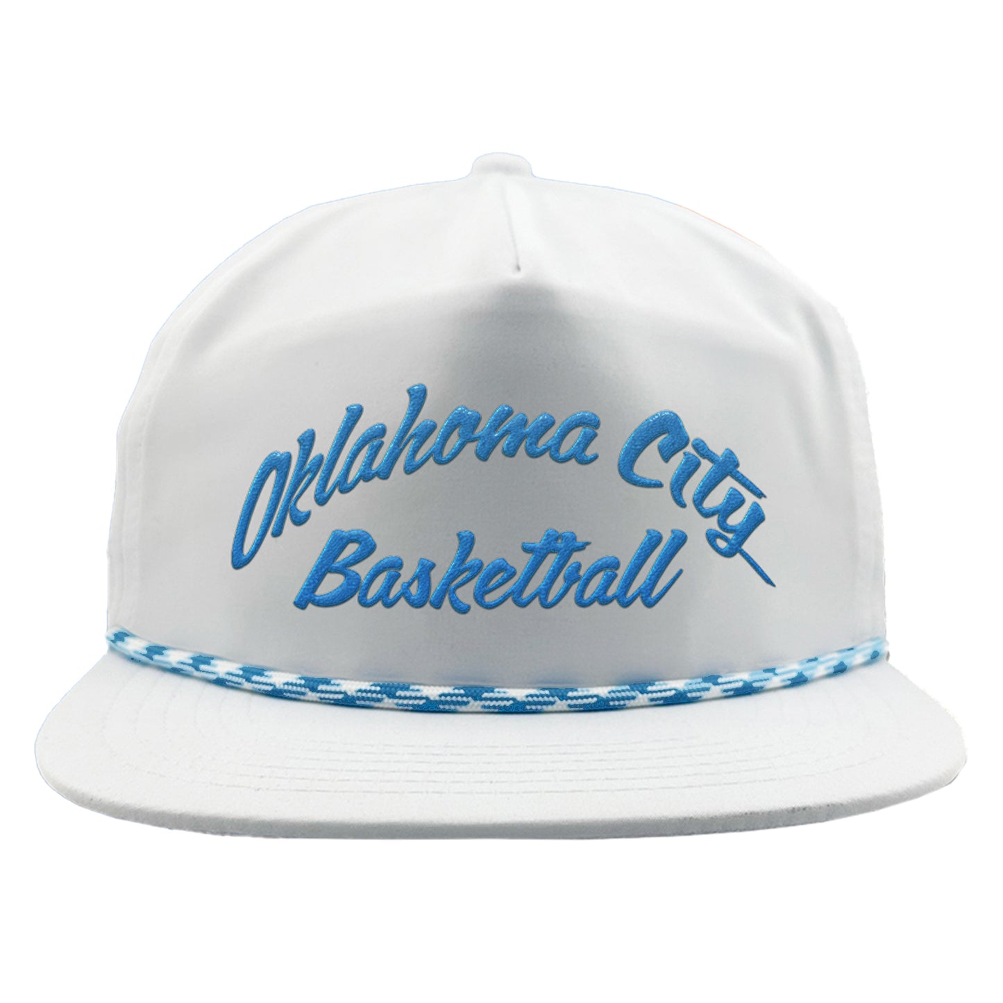 OKC Basketball Script Vintage Rope Hat
