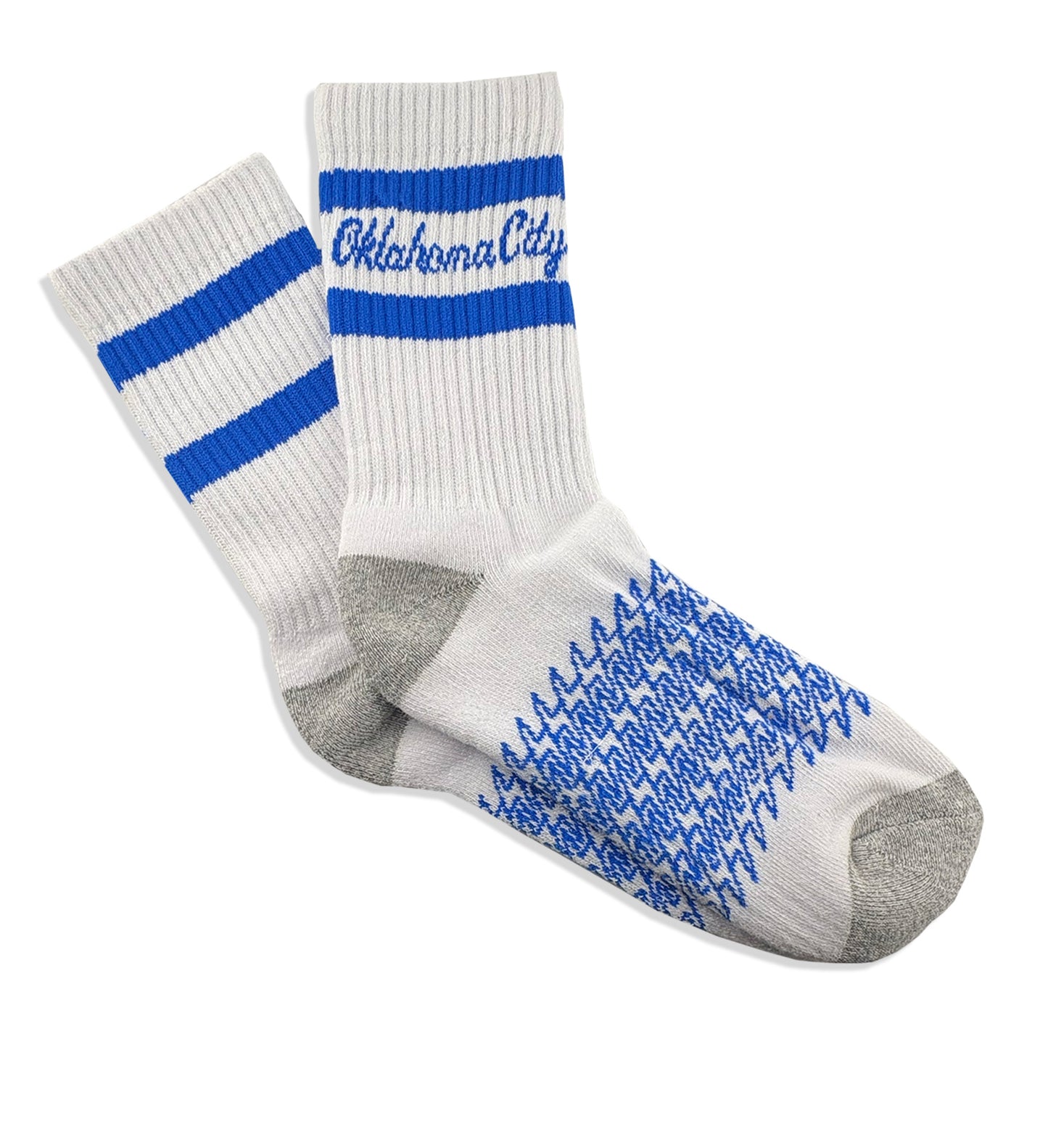 OKLAHOMA CITY SCRIPT SOCKS