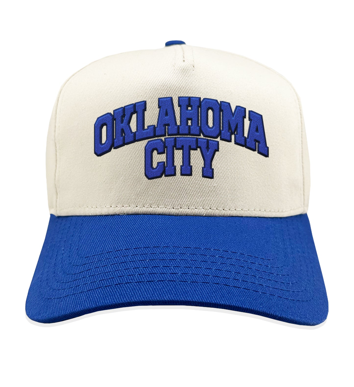 Oklahoma City Puff Stitch Two-Tone Hat