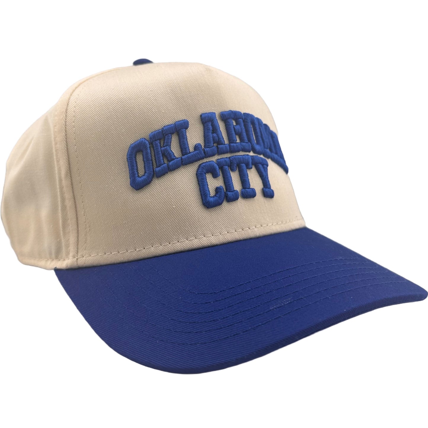Oklahoma City Puff Stitch Two-Tone Hat