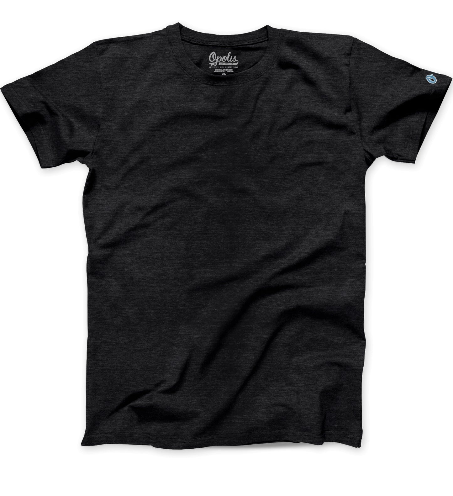 Black Triblend Classic Crew