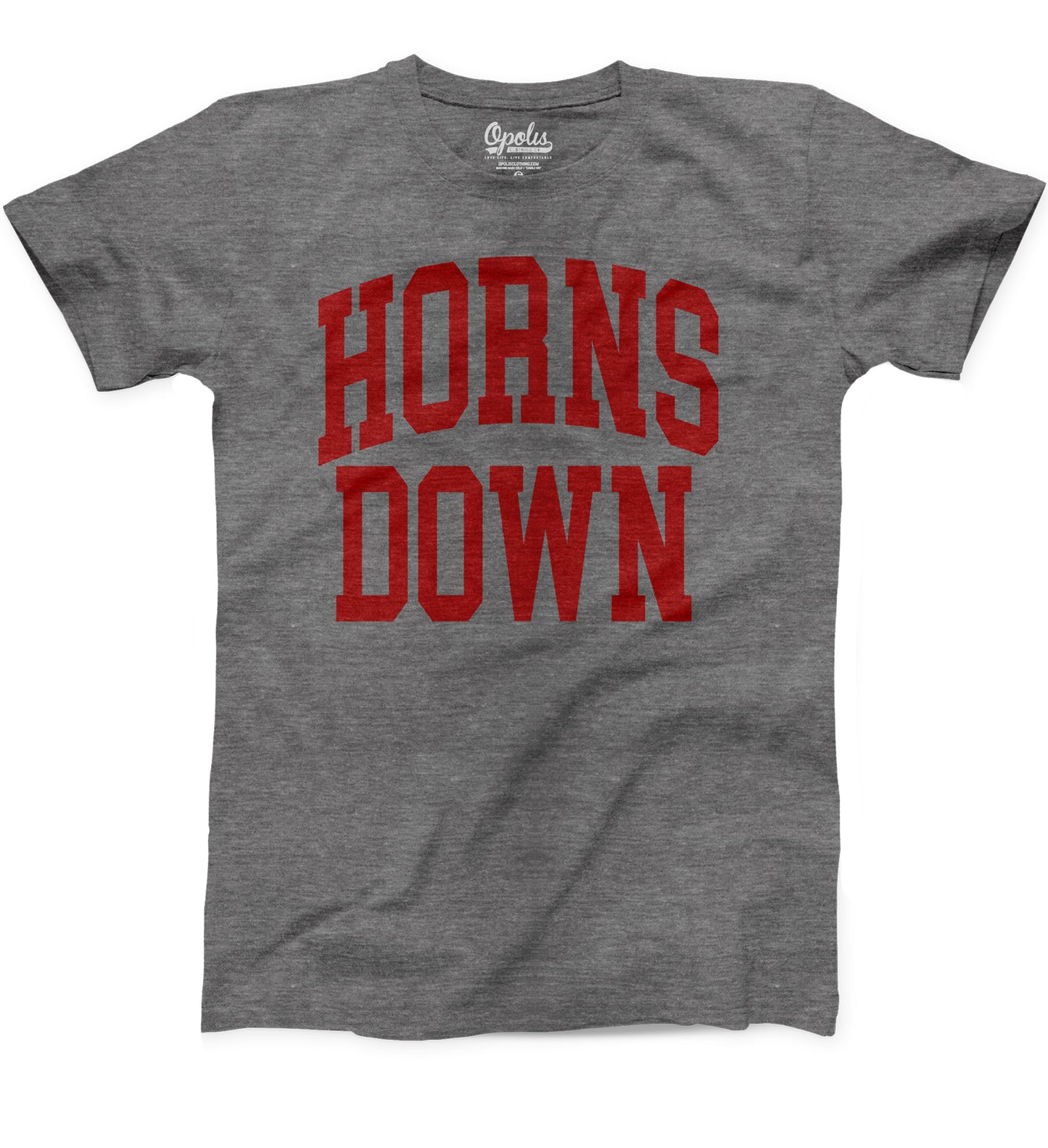 HORNS DOWN