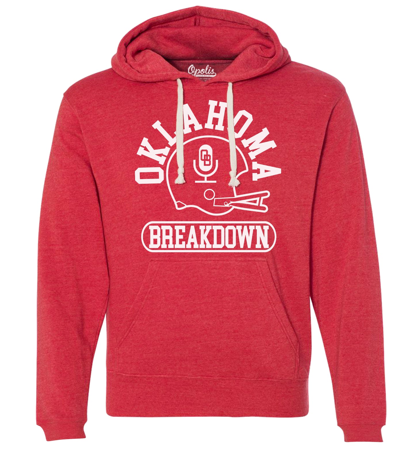 OKLAHOMA BREAKDOWN MIC HELMET HOODIE