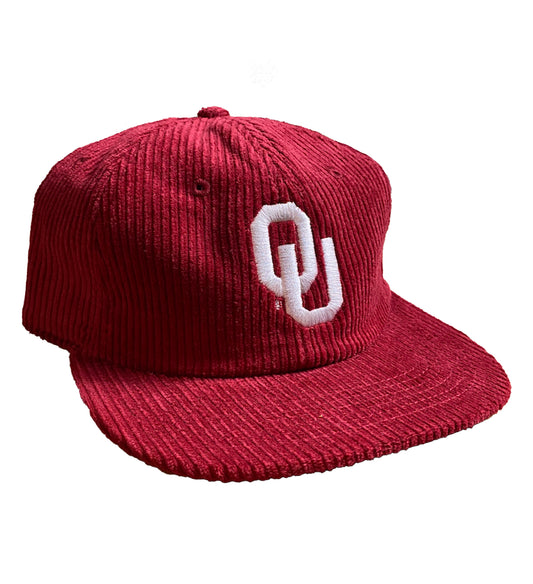 Interlocking OU Corduroy Hat