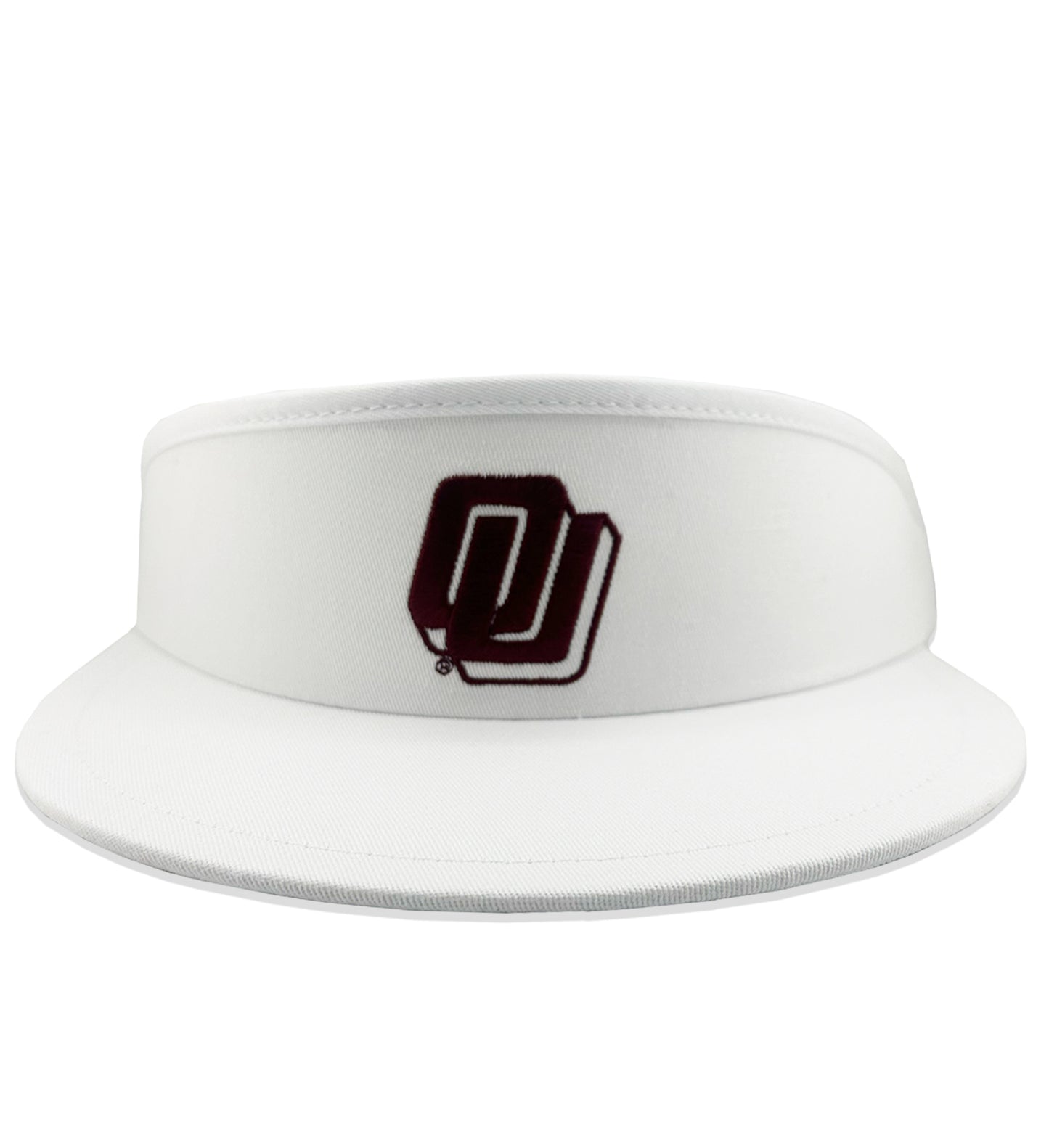 OU 2413 White Clubhouse Visor