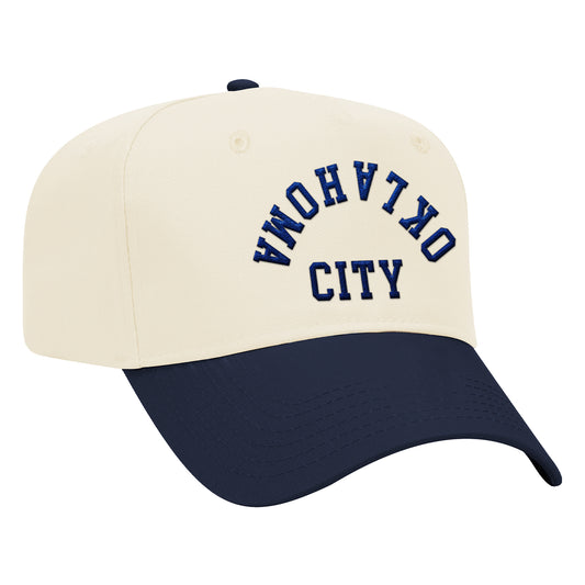 Oklahoma City Upside down Two-Tone Hat