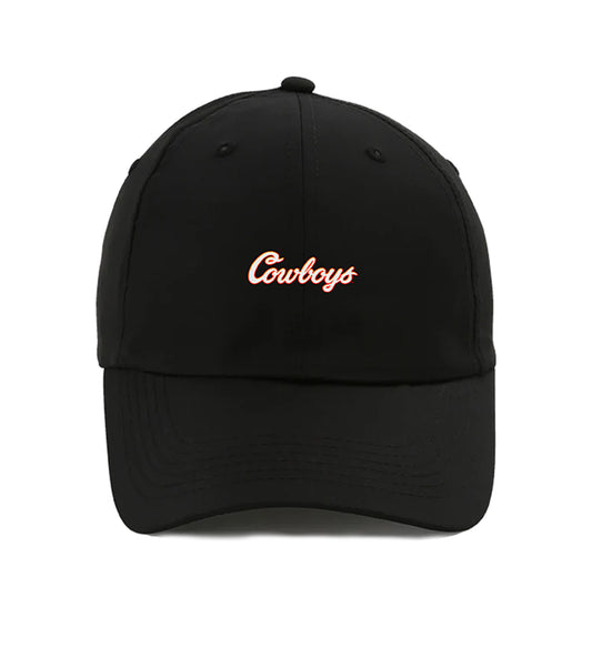 Cowboys Script Tennis Hat
