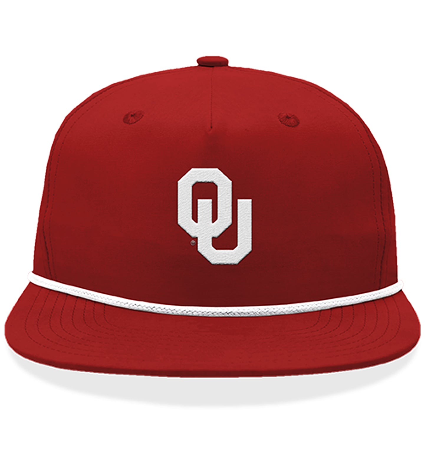 Crimson OU Interlocking On The Goat