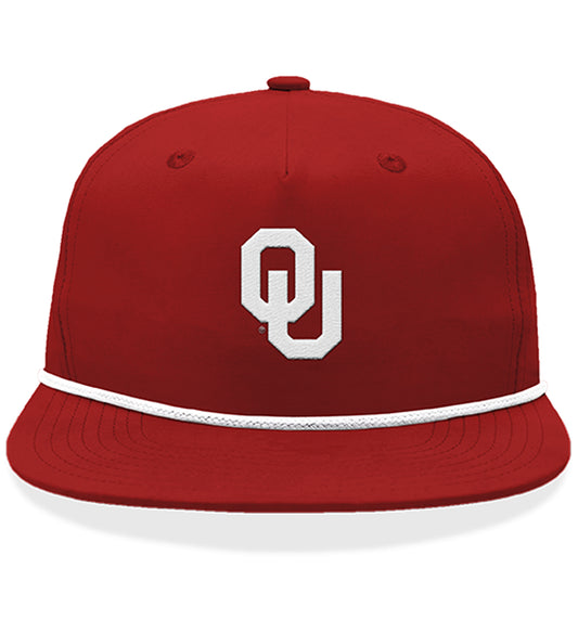 Crimson OU Interlocking On The Goat