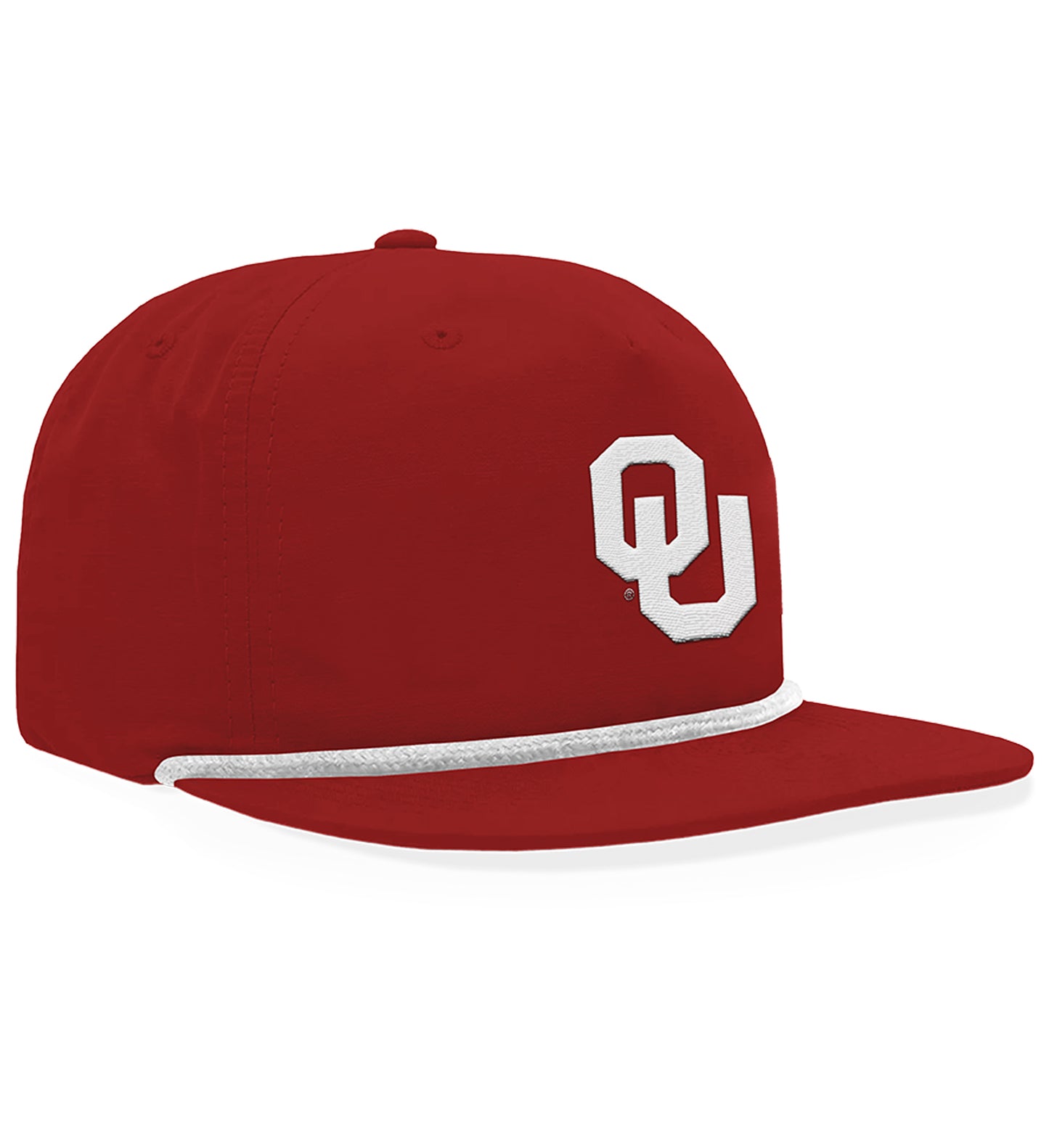 Crimson OU Interlocking On The Goat