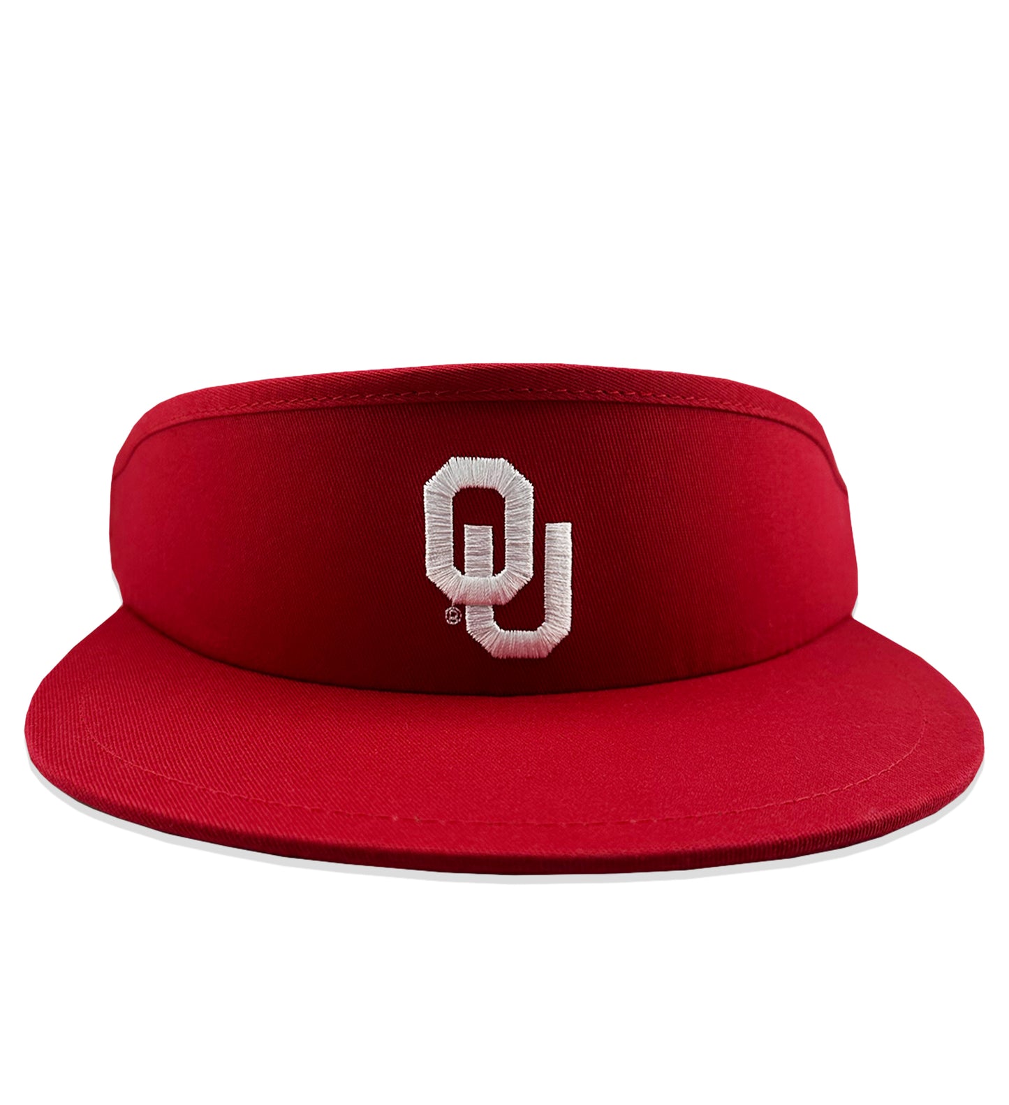 Interlocking OU Crimson Clubhouse Visor