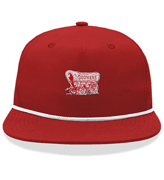Crimson (mini) Schooner Rope Hat