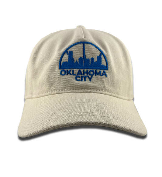 OKC THROWBACK SKYLINE CANVAS HAT