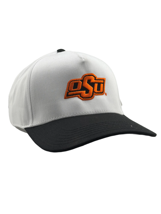 Slanted OSU Two-tone Hat