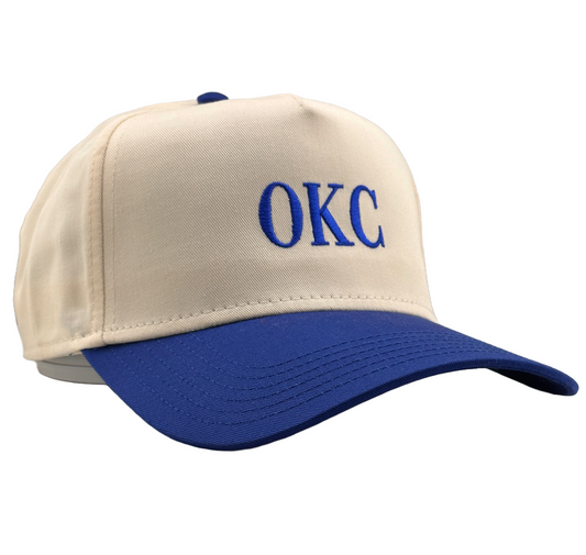 Two-Tone Royal Blue OKC Hat