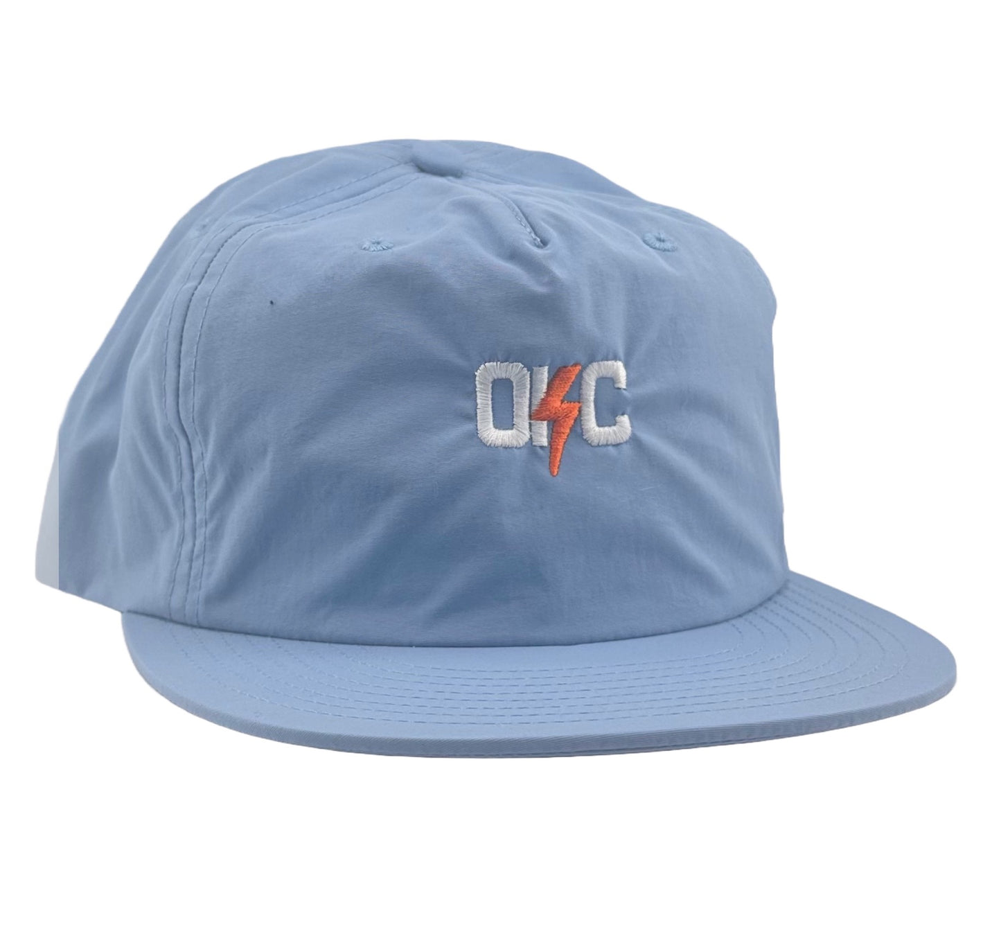 Ice Blue Bolt K Snapback