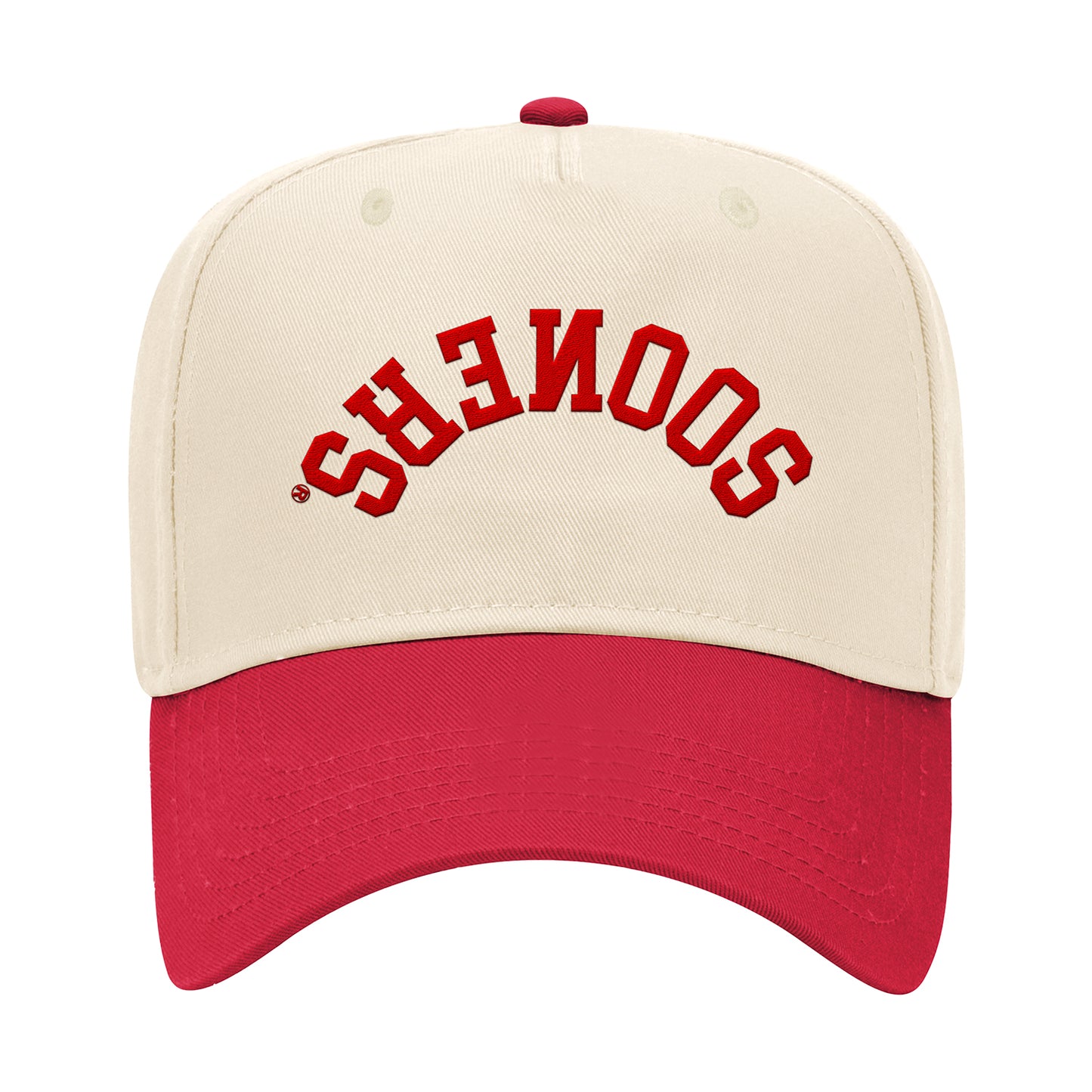 Sooners Upside Down Two-Tone Hat