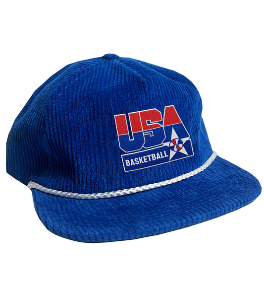 USA Basketball The Grandpa Corduroy Hat