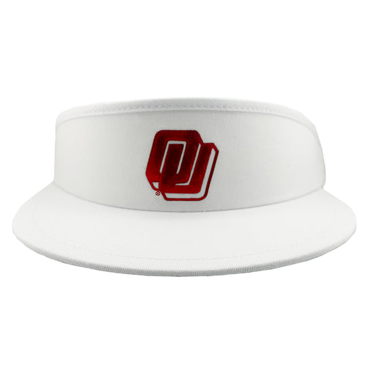 OU 2413 White Clubhouse Visor