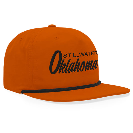 Stillwater Oklahoma Vintage Rope SnapBack