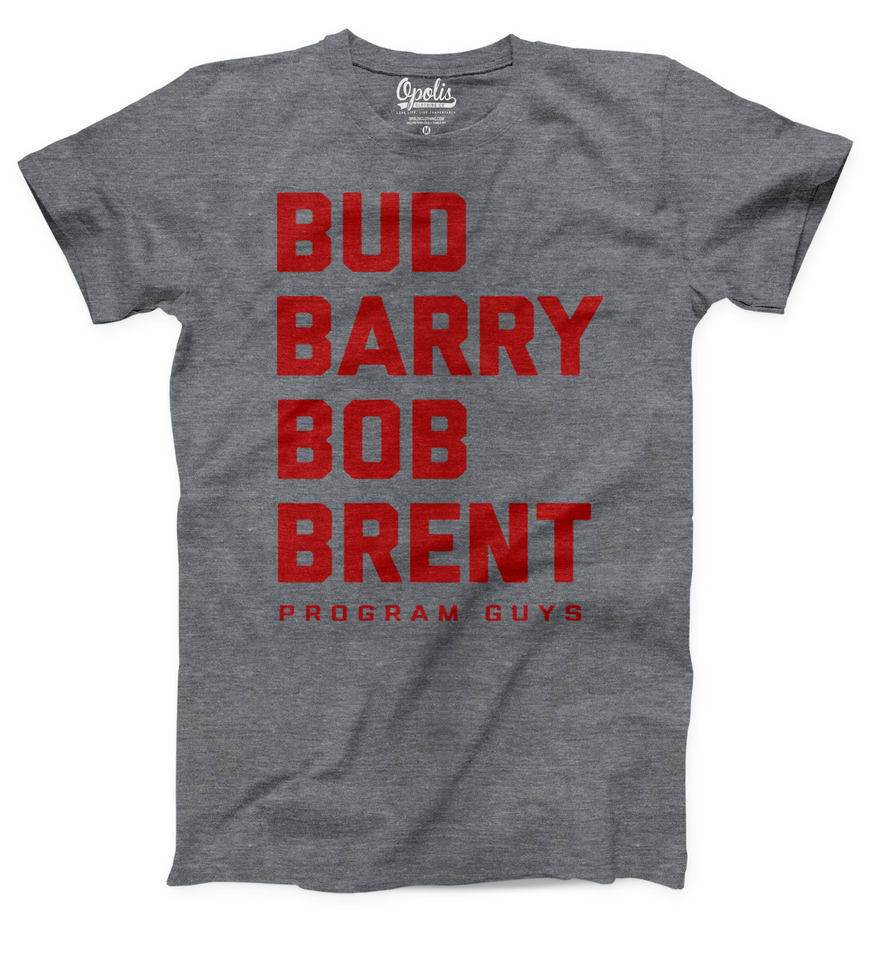 BUD BARRY BOB BRENT – Opolis Clothing