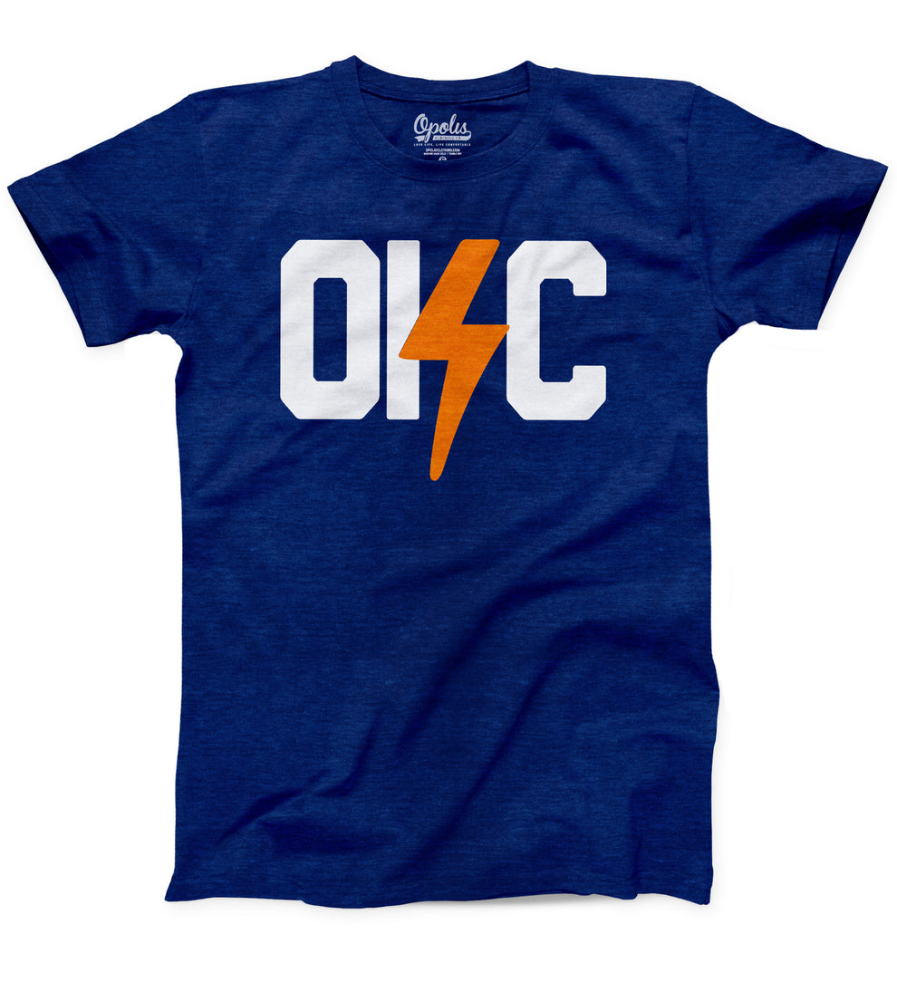 OKC Bolt K Tri Crew Opolis Clothing
