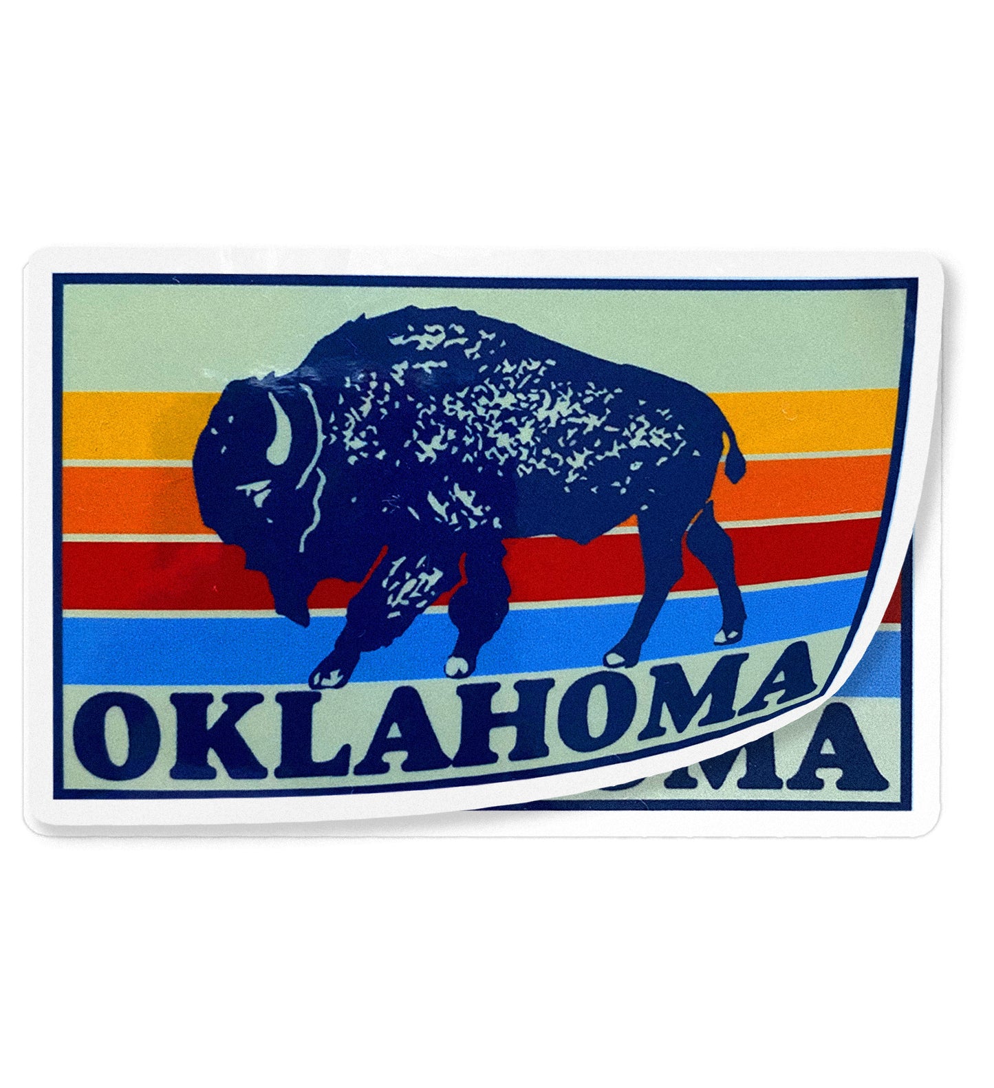 Oklahoma Bison Sticker